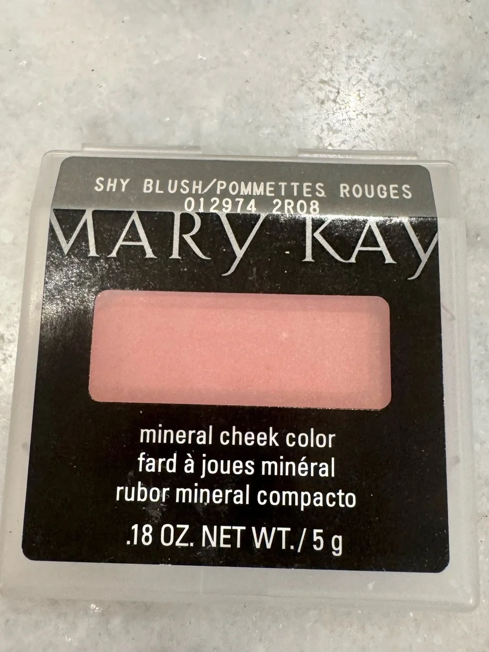 Mary Kay mineral cheek color, sheer blush, NIB